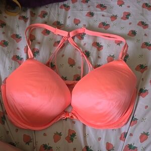 Coral Strappy Women's Bra